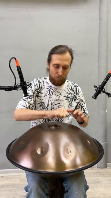Handpan Overtone D keltic