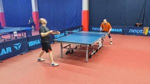 техника Обратный БЭКХЕНД против Классики! :) Шестаков А. - Чирков А. 13.12 настольный теннис