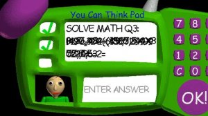 играем в baldi's basics