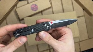 Нож реплика Benchmade 485 Valet - рукоять чистый карбон,