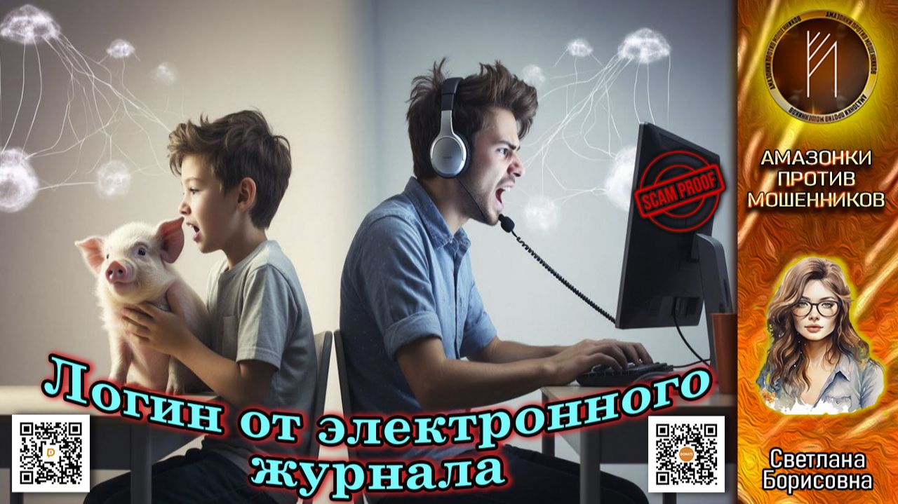 СВЕТЛАНА БОРИСОВНА. Школьники троллят мошенников. Телефонное мошенничество