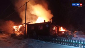 В Оричевском районе в пожаре погибла хозяйка дома