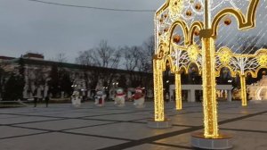 Новогодняя площадь Ленина в Майкопе - Сказочное зрелище!