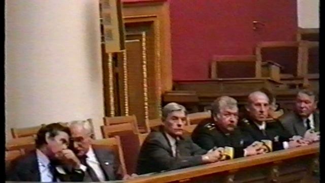 10 съезд РГО. Почетный член РГО А В Коринский. Таврический дворец 1995 г