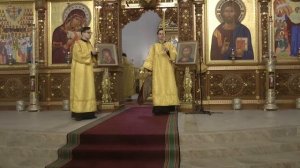 фрагменты литургии архиерейским чином 19.12.2024