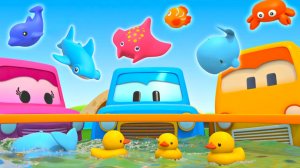 Умные машинки 🦆 Уточки и игрушки для воды | Мультик для малышей 0+