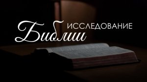 Разбор священного писания 17 декабря 2025 г.