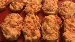 Бутерброды-ленивые суши на багете