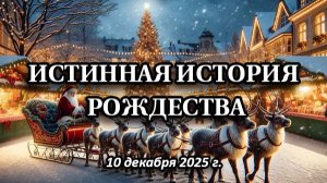 ИСТИННАЯ ИСТОРИЯ РОЖДЕСТВА (10 декабря, 2025 г.)