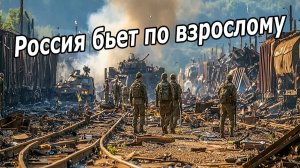 Эшелоны с оружием горят во Львове  |  Катастрофа ВСУ