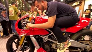 Мотофестиваль TVS MOTOSOUL. Часть 8. Серийные мотоциклы TVS с тюнингом SMOKED GARAGE.