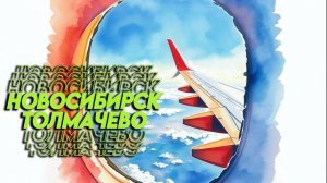 Посадка в Новосибирске. Аэропорт Толмачево