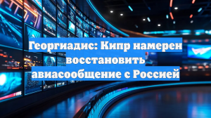 Георгиадис: Кипр намерен восстановить авиасообщение с Россией