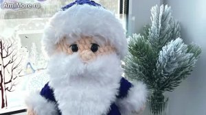 Амигуруми: схема Дед Мороз | Игрушки вязаные крючком