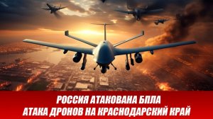 Россия атакована БПЛА. Атака дронов на Краснодарский край. Новости сегодня 17.12.2025