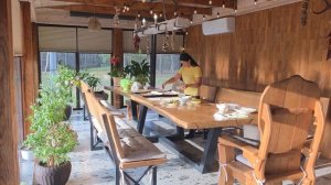 ЧЕРНИЧНИКИ , Жизнь на Лесной Усадьбе , Деревенская Пицца , Всем Итальянцам Назло