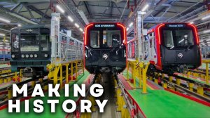 I Travelled on Russia's BRAND-NEW Metro Train: Moscow-2026