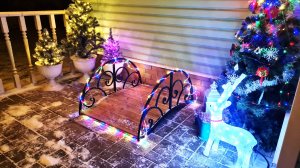 Украсила дачу, приглашаю в сказку!🎄☃️❄️