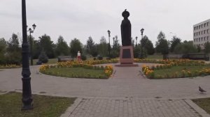 СКВЕР СВЯТОЙ ВЕЛИКОМУЧЕНИЦЫ ВАРВАРЫ при СОБОРЕ РОЖДЕСТВА ХРИСТОВА  в НОВОКУЗНЕЦКЕ