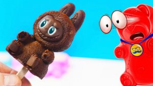 ЛАБУБУ из шоколада для желейного Валерки