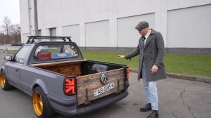 Skoda или Golf 4? Самый необычный пикап своими руками