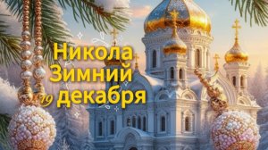 Светлый день Николы Зимнего ❄ тёплое музыкальное поздравление 19 декабря  Описание