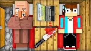 Я приютил странного жителя в свой дом в майнкрафт ||Компот||