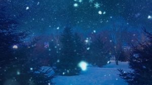 Белые снежинки.