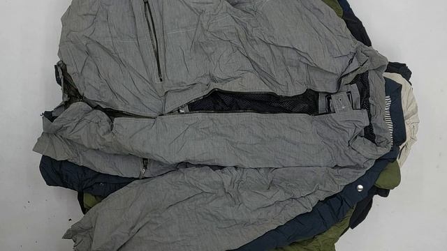 Ветровки мужские  секонд оптом 6 пак