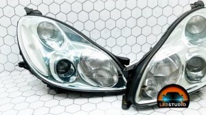 Lexus SC модернизация фар и улучшение света