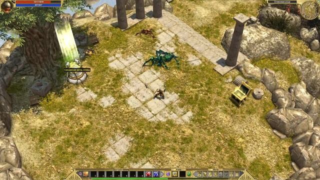 Titan Quest Anniversary Edition-Пауки"прохождение без голоса"