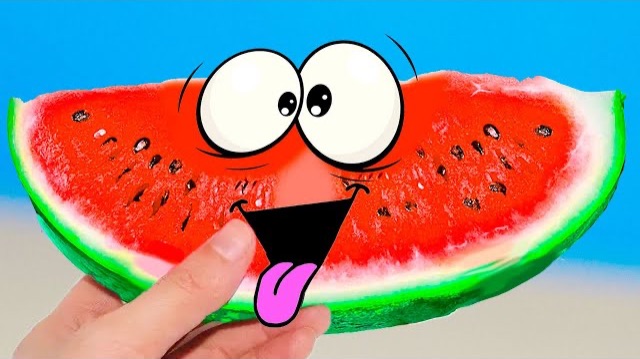 ℹ️ Сделал ОГРОМНЫЙ ЖЕЛЕЙНЫЙ АРБУЗ И ЦВЕТНОЙ ПОПКОРН | ЛП смотреть онлайн