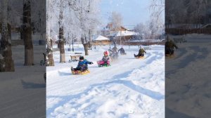 Снежная зима