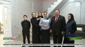 Глава Ингушетии навестил семью Героя России Мустафы Бокова