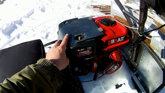 Миниснегоход "Рыбак 2МТ". Выезд 14. 03. 2021 года. смотреть онлайн