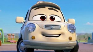 Зимние машинки мультик