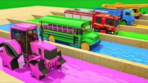 Räder in Form eines Fußballs — песня "Колеса в автобусе" — детские стихи и песни