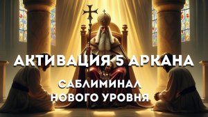 АКТИВАЦИЯ 5 АРКАНА 🕊 ИЕРОФАНТ | МАТРИЦА СУДЬБЫ | САБЛИМИНАЛ НОВОГО УРОВНЯ |