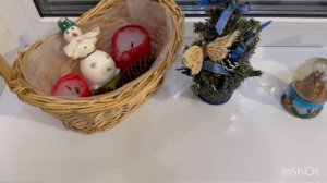 РАСПАКОВКА С МАГНИТА🍊🥖☕️/НОВОГОДНЯЯ_ КОМПОЗИЦИЯ/жизнь здесь и сейчас ❤️❤️❤️