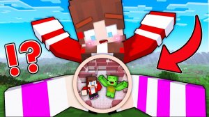 Джей Джей И Майки ПОСТРОИЛИ СЕКРЕТНЫЙ лабиринт ВНУТРИ ТЕЛА девушки Джей Джей？! Анимация