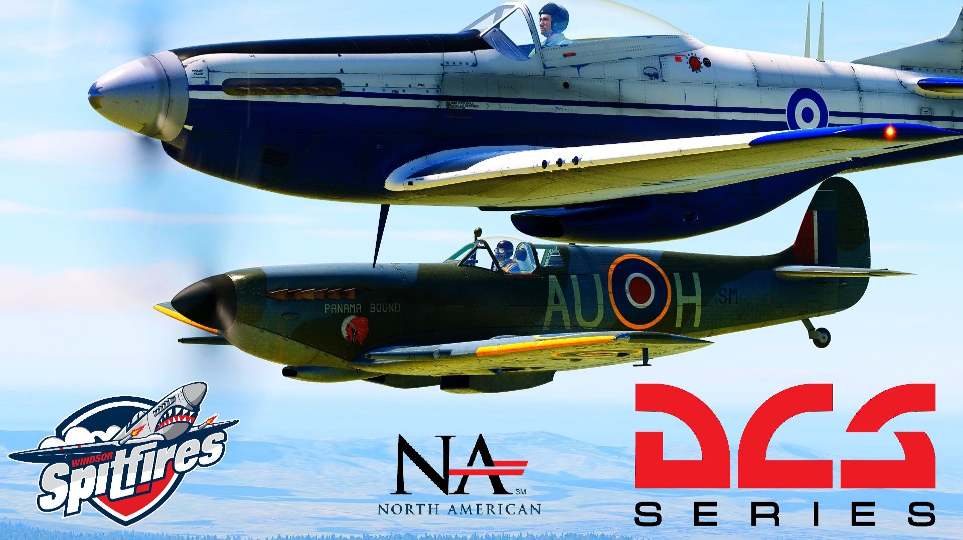 DCSWorld. Spitfire LF Mk. IX  P-51D.