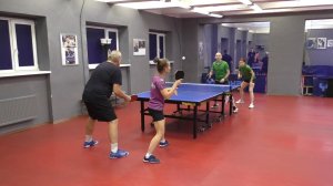 Далида/Кузнецова (965) - Попков/Лушникова (782) 14.12 Парный турнир по настольному теннису СПб