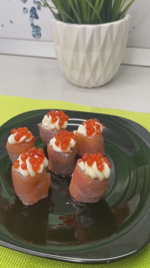 Праздничный ролл без риса🍣 смотреть онлайн