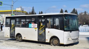 Автобус Hyundai County Kuzbas HDU2 (В 158 РС 122). Покатушки по Новоалтайску.