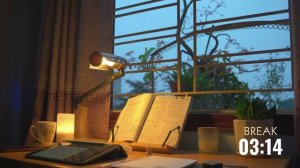 1 часа STUDY WITH ME ｜ Relaxing Lo-Fi  ｜ Pomodoro 30⧸5 ｜ My room at sunset 🌅