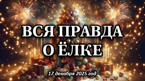 ВСЯ ПРАВДА О НОВОГОДНЕЙ ЁЛКЕ (17 декабря 2025 г.)