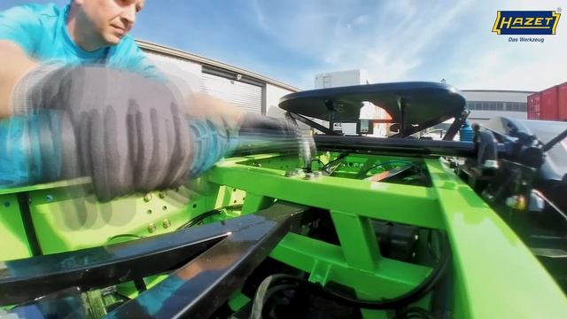 Применение динамометрического ключа Hazet 5122-3CT