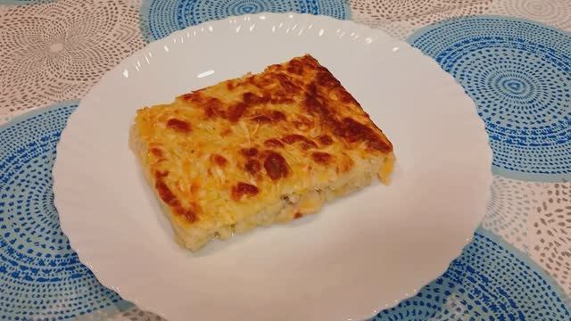 Самая Вкусная Запеканка из Кабачка .