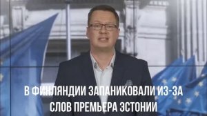 В Финляндии запаниковали из-за слов премьера Эстонии