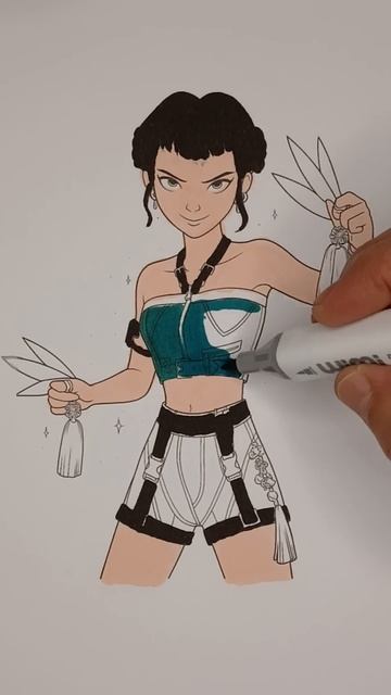 ✨️Coloring  #art #coloring #kpop #shorts